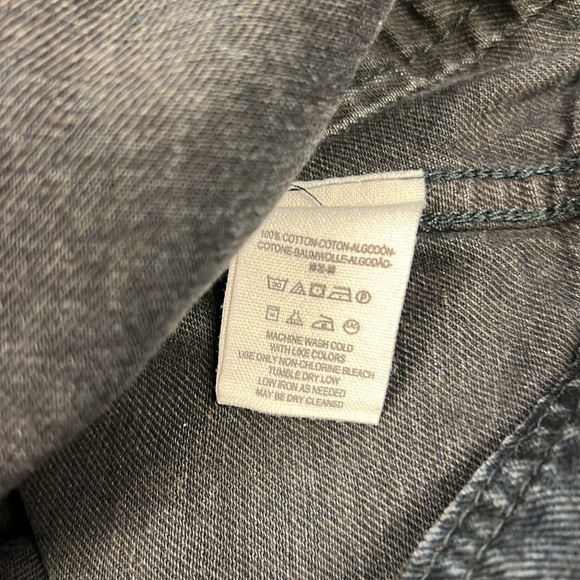 Free People Distressed Hooded Denim Jacket Size Small - Picture 3 of 5